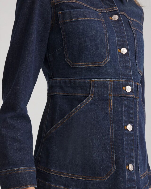 Denim Field Jacket - image 4